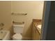 Bathroom featuring accessibility features, including a towel bar and hand rail at 1029 S Hiawassee Rd # 2414, Orlando, FL 32835