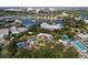 Breathtaking aerial view of the Seaworld theme park, with rollercoasters, waterpark, and attractions at 10364 Ebb Tide Ln, Orlando, FL 32821
