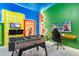 Entertainment-ready game room with themed decor and interactive games at 10364 Ebb Tide Ln, Orlando, FL 32821