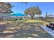 Community dog park featuring a shaded picnic area and a well-maintained lawn at 1192 Sable Glen Dr, St Cloud, FL 34771