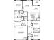 Detailed floor plan showcasing the layout of the home with labeled rooms and dimensions at 1192 Sable Glen Dr, St Cloud, FL 34771