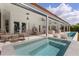 Inviting pool and outdoor seating area perfect for relaxation with lake views at 1404 Kelso Blvd, Windermere, FL 34786