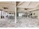 Spacious covered patio with plenty of seating and ceiling fans; a great outdoor entertainment area at 2007 Cornell Pl # 4, Port Orange, FL 32128
