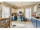 Charming kitchen with two-tone cabinets and updated appliances at 3512 Central Ave, Coleman, FL 33521