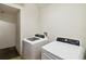 Functional laundry room includes modern appliances at 3528 Seneca Club Loop # 103 - C, Orlando, FL 32808