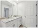 Bathroom featuring a double sink vanity with granite counters at 4514 Windy Oak Way, St Cloud, FL 34772