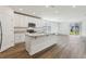 Modern kitchen featuring stainless appliances, granite countertops, kitchen island, and recessed lighting at 4514 Windy Oak Way, St Cloud, FL 34772