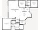 Detailed floor plan showcasing the layout of a house with labeled rooms and dimensions at 7233 Se 171St Pond Ln, The Villages, FL 32162