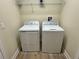 The laundry room is equipped with a new washer and dryer, making laundry day a breeze at 7668 Wilmington Loop, Kissimmee, FL 34747