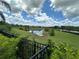 Scenic view of pond and lush landscaping at 7668 Wilmington Loop, Kissimmee, FL 34747