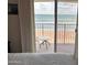 Balcony featuring beach views and a seating area at 89 S Atlantic Ave # 302, Ormond Beach, FL 32176