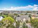 Aerial view of the neighborhood showcasing the beautiful residential landscape at 1410 Stockton Dr, Sanford, FL 32771