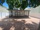 Large brick patio with screened in porch and ceiling fans, great for entertaining at 1714 Sherbourne St, Winter Garden, FL 34787