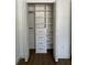 Bedroom closet with shelving and drawers for optimum organization, within a well-lit space at 1714 Sherbourne St, Winter Garden, FL 34787