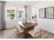 Charming dining room featuring modern decor, bright natural light, and stylish accents at 3235 Legends Preserve Dr, Daytona Beach, FL 32124