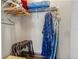 Organized closet with hanging rods, shelving, and convenient storage solutions at 3653 Calabria Ave, Davenport, FL 33897