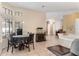 Cozy dining nook area with ample light, table, and open space for relaxation and entertainment at 736 W Pinewood Ct, Lake Mary, FL 32746