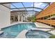 Beautiful backyard with a screened-in pool and spa, perfect for relaxation and recreation at 11402 Camden Loop Way, Windermere, FL 34786