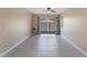 Dining area with tiled floors, a ceiling fan, and a sliding glass door to the backyard at 172 Post And Rail Rd, Longwood, FL 32750