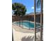 Backyard pool with a safety fence at 3224 Holland Dr, Orlando, FL 32825