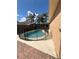 Beautiful view of the backyard pool enclosed by a safety fence at 3224 Holland Dr, Orlando, FL 32825