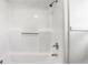 Clean white shower stall with grab bar at 34936 3Rd Ave, Leesburg, FL 34788