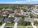 Overhead view of a picturesque community, showcasing its winding roads, diverse homes, and natural surroundings at 398 Lake Amberleigh Dr, Winter Garden, FL 34787