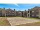 Enjoy outdoor recreation with this community sand volleyball court surrounded by mature landscaping and beautiful apartment buildings at 4367 Thornbriar Ln # P204, Orlando, FL 32822