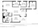 Detailed floor plan illustrating the layout of the house, dimensions, and room placements at 618 Minnesota Ave, St Cloud, FL 34769