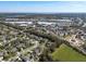 An aerial view of shopping and residential districts at 713 Duff Dr, Winter Garden, FL 34787