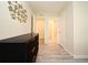 Hallway showcasing modern design, with multiple doorways leading to other rooms in the home at 938 S Bumby Ave, Orlando, FL 32806