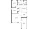 Detailed floor plan showcasing the layout of the house with labeled rooms and dimensions at 15848 Autumn Glen Ave, Clermont, FL 34714