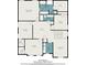 Detailed floor plan showcasing the layout and dimensions of the home's rooms and spaces at 204 Pinecrest Rd, Mount Dora, FL 32757