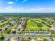 Aerial view of a community near a golf course at 20648 Maxim Pkwy Pkwy, Orlando, FL 32833