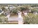 Bird's eye view of houses in a suburban setting, showing their proximity to each other at 250 Ryans Ridge Ave, Eustis, FL 32726