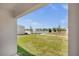 Beautiful water view from the porch overlooking a fountain and well-maintained lawn at 2921 Sunridge Loop, St Cloud, FL 34771