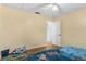 Bedroom with hardwood floors and access to the rest of the home at 3325 Dove Ln, Mulberry, FL 33860