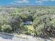 A high aerial view of the home surrounded by dense foliage at 3508 Rouse Rd, Orlando, FL 32817