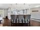 Kitchen area featuring bar seating and view to living area at 460 Forestwood Ln, Maitland, FL 32751