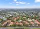 Aerial view of the residential area with lush greenery and community features at 520 Via Verona Lane # 103, Altamonte Springs, FL 32714