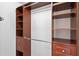 Custom closet with built-in shelving and drawers at 6336 Buford St # 706, Orlando, FL 32835