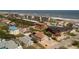 Neighborhood view showcasing a mix of colorful homes in a vibrant coastal community at 113 Avalon Dr, Ormond Beach, FL 32176