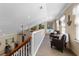 Hallway with ocean views, featuring comfortable seating and a cozy atmosphere at 113 Avalon Dr, Ormond Beach, FL 32176