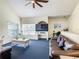 Inviting living room with a large TV, comfortable seating, and stylish decor at 3002 Bonfire Beach Dr # 202, Kissimmee, FL 34746