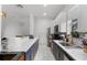 Galley kitchen featuring stainless steel appliances and plenty of counterspace at 3007 E Central Blvd # 3007, Orlando, FL 32803