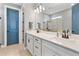 Bathroom featuring double vanity and modern fixtures at 4210 Sunset Preserve Blvd, Orlando, FL 32820