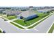 Bright, well-maintained corner lot home featuring fresh landscaping and a neutral color palette at 4210 Sunset Preserve Blvd, Orlando, FL 32820