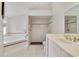 Bathroom with a soaking tub and separate shower at 607 S Glencoe Rd, New Smyrna Beach, FL 32168