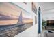 Stylish wall art featuring a sailboat enhances the home's coastal aesthetic at 1244 Spinnaker Dr, Lakeland, FL 33805