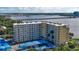 Beautiful condominium building with covered parking and views of the Halifax River and bridges at 145 N Halifax Ave # 601, Daytona Beach, FL 32118